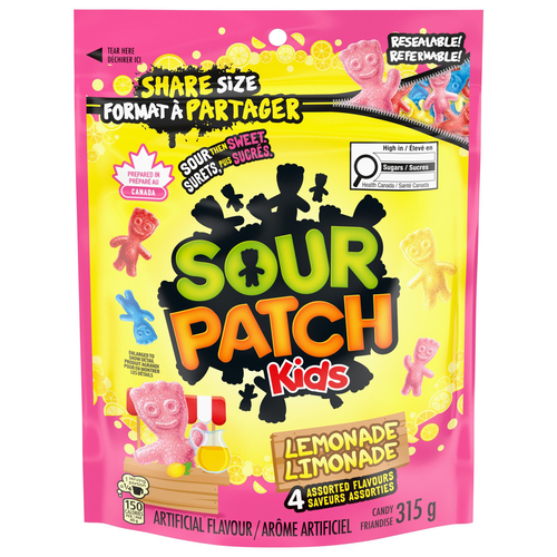 Sour Patch Kids Lemonade Flavour Candy