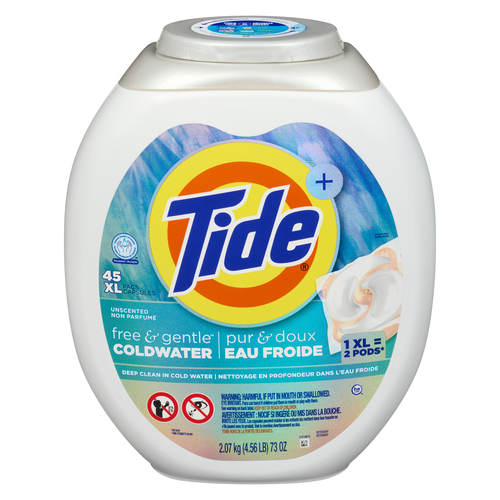 Tide Power Pods Free Gentle Coldwater
