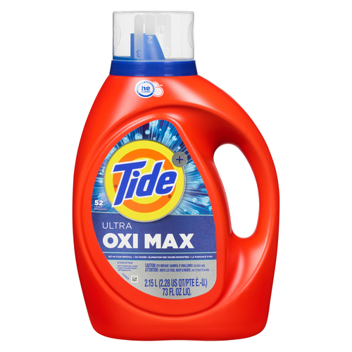 Tide Liquid Laundry Detergent Ultra Oxi Max