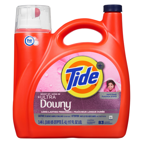 Tide Liquid Laundry Detergent Low Suds April Fresh With Downy