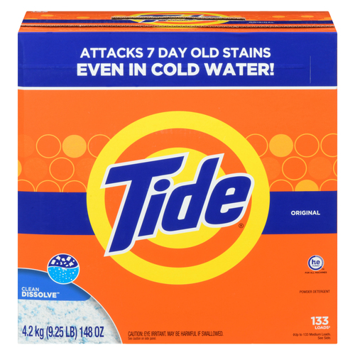 Tide Laundry Detergent Powder Ultra Compact Original