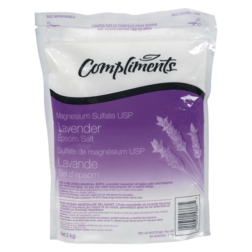Compliments Epsom Salt Lavender 2 kg