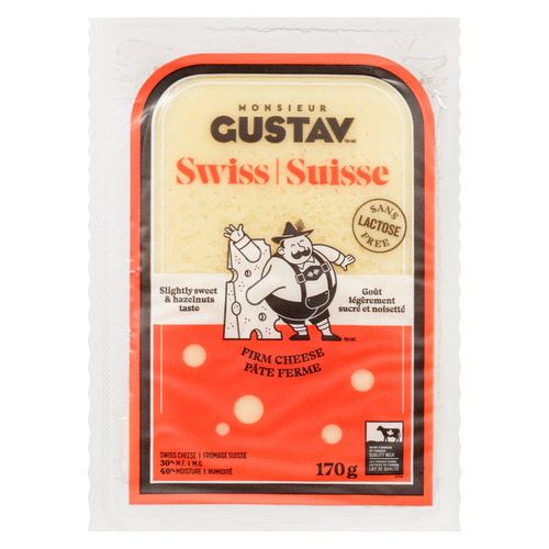 Monsieur Gustav Gouda Salsa Lime Lactose Free Cheese