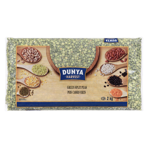 Dunya Harvest Split Peas Green
