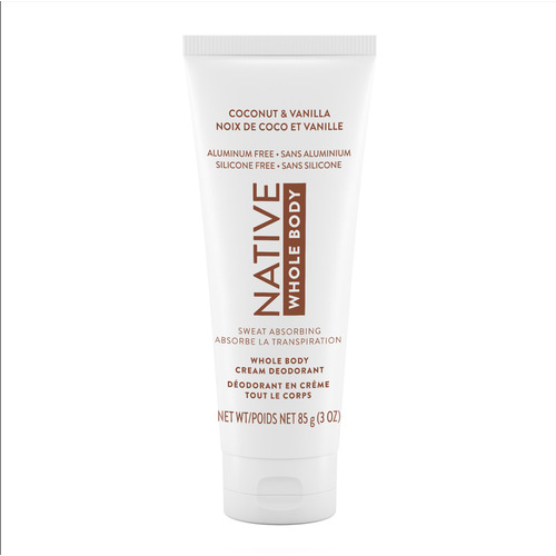 Buy Native Cream Deodorant Whole Body Coconut & Vanilla 85 g | Sobeys Inc.