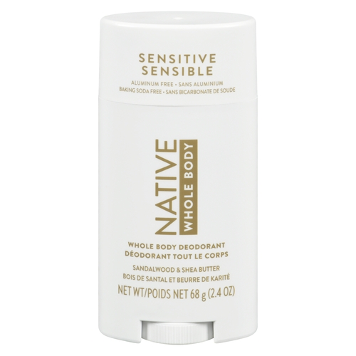 Native Deodorant Stick Whole Body Sandalwood & Shea Butter