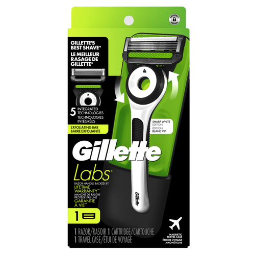 Buy Gillette Labs Razor White 1 Pack | Foodland