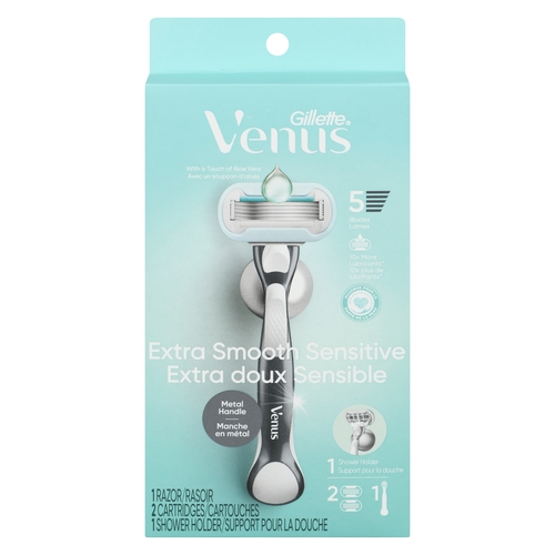 Buy Venus Razor Extra Smooth Sensitive 2 Cartridges 1 Pack | Sobeys Inc.