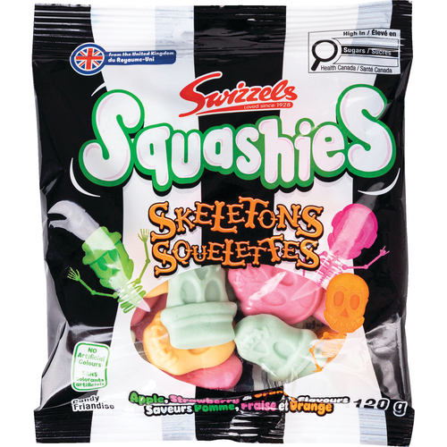 Buy Swizzels Squashies Soft Candy Squeletons 120 g | IGA