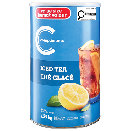 Compliments Drink Crystals Iced Tea