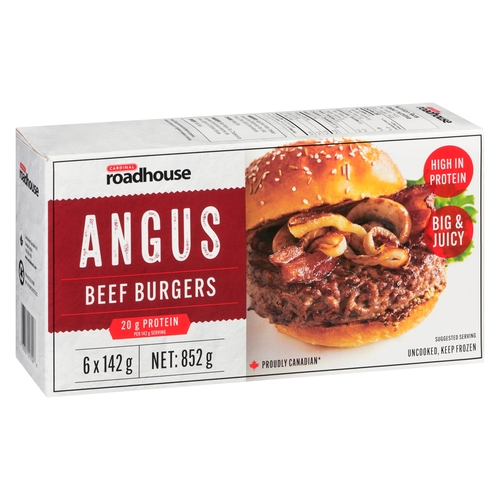 Buy Cardinal Roadhouse Burgers Angus Beef 850 g | Safeway Canada