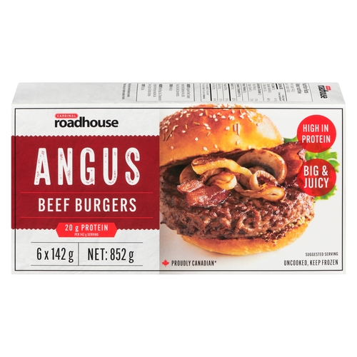 Cardinal Roadhouse Angus Beef Burgers