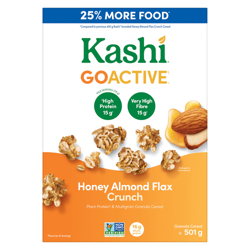 Kashi Goactive Honey Almond Flax Crunch Cereal