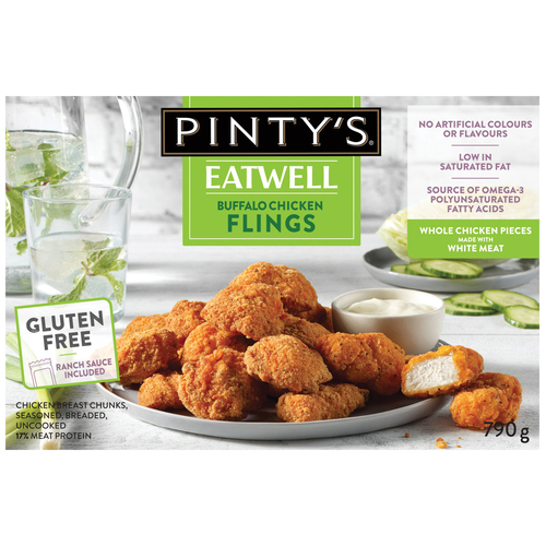 Pinty's Eatwell Frozen Chicken Flings Buffalo