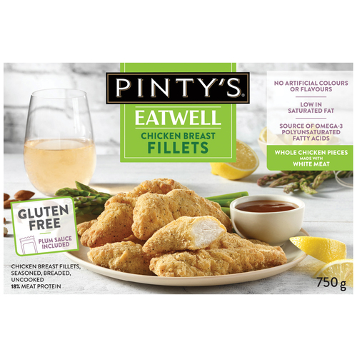Pinty's Eatwell Frozen Chicken Breast Fillets