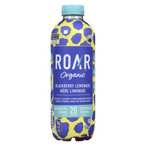Roar Organic Blackberry Lemonade Vitamin Enhanced Beverage