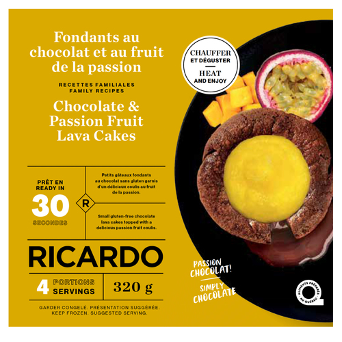 Buy RICARDO Lava Cake Chocolate passion 320 g | IGA