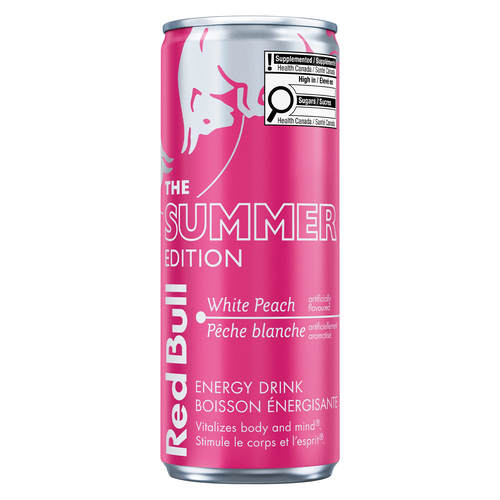 Buy Red Bull The Summer Edition Energy Drink White Peach 250 ml