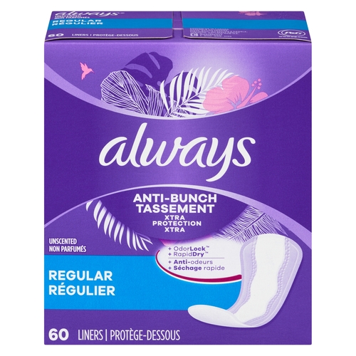 Always Liners Regular Unscented