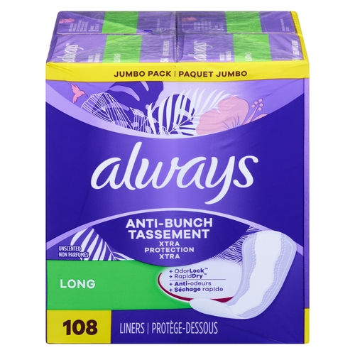 Always Feminine Hygiene Panty Liners
