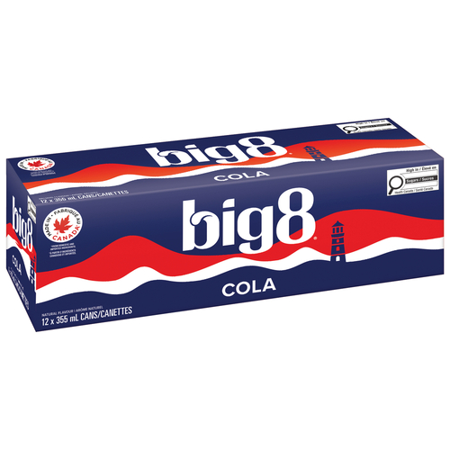 Buy Big8 Soda Cola 12 x 355 ml (cans) | Foodland