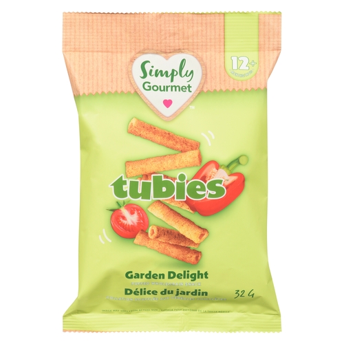 Simply Gourmet Garden Delight Tubies toddler snack