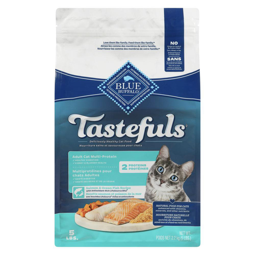 Blue Buffalo Tastefuls Dry Cat Food Salmon & Ocean Fish Recipe