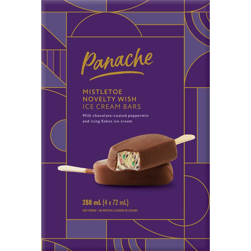Panache Ice Cream Bar Mistletoe Novelty Wish