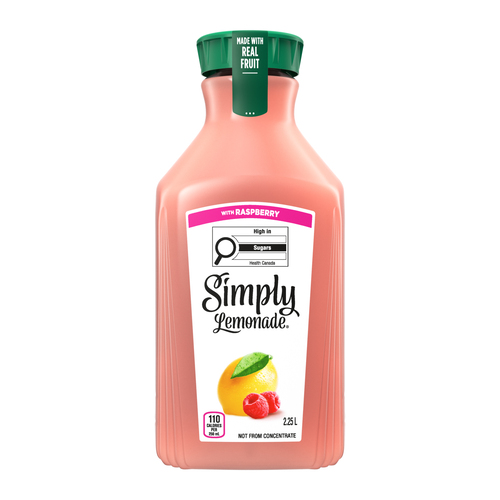 Buy Simply Juice Lemonade With Raspberry 2.25 L (bottle) | FreshCo