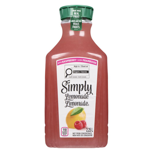 Simply Lemonade with Raspberry