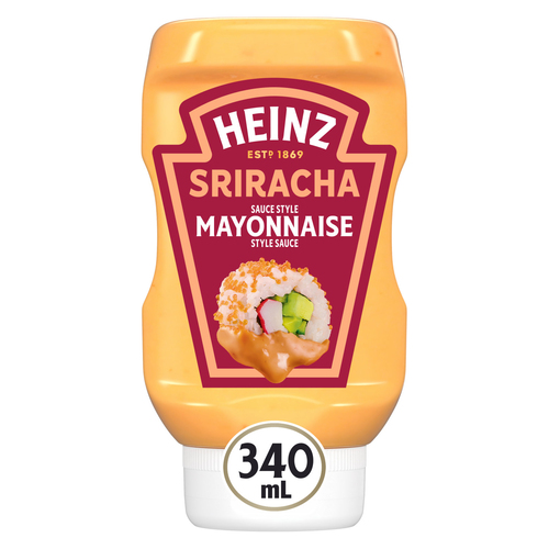 Heinz Mayonnaise Style Sauce Sriracha 340 ml