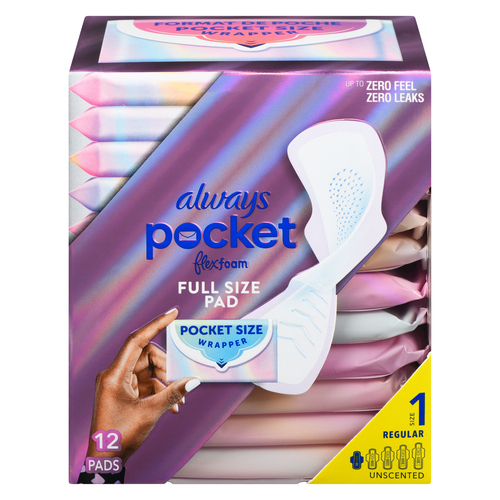 Always Always Pads Regular Unscented