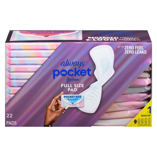 Always Pads Regular Unscented