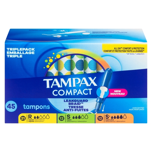 Tampax Tampons Regular Super Plus Unscented