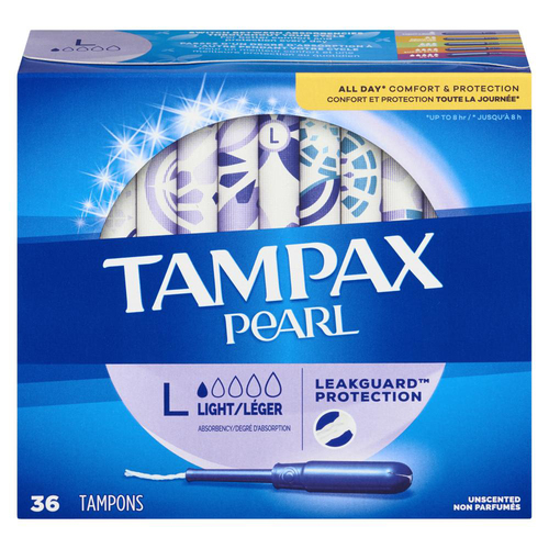 Tampax Pearl Tampons Light Unscented