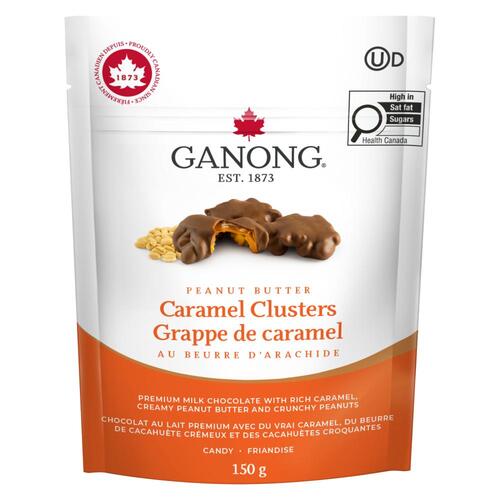 Ganong Caramel Clusters Peanut Butter