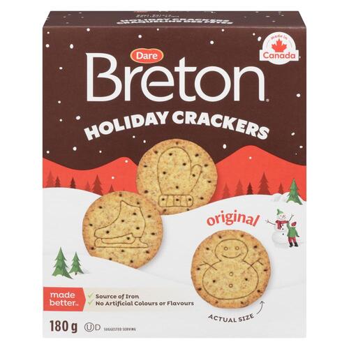 Dare Breton Holiday Crackers Original