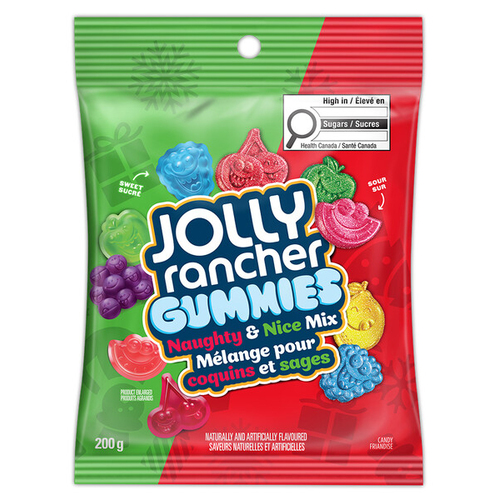 Buy Jolly Rancher Candy Gummies Naughty & Nice Mix 200 g | Foodland