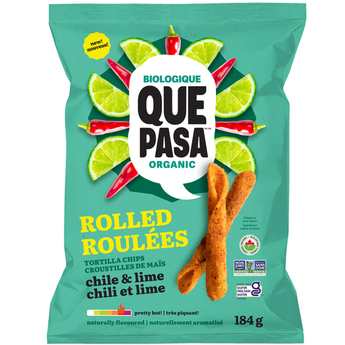 Que Pasa Organic Chile Lime Tortilla Chips