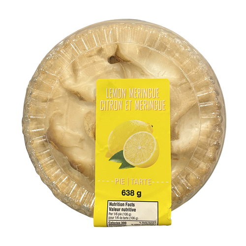 Rise Baking Frozen Pie Lemon Meringue