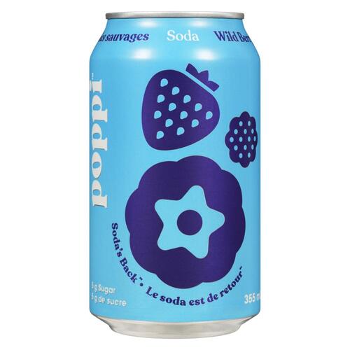 Poppi Wild Berry Soda