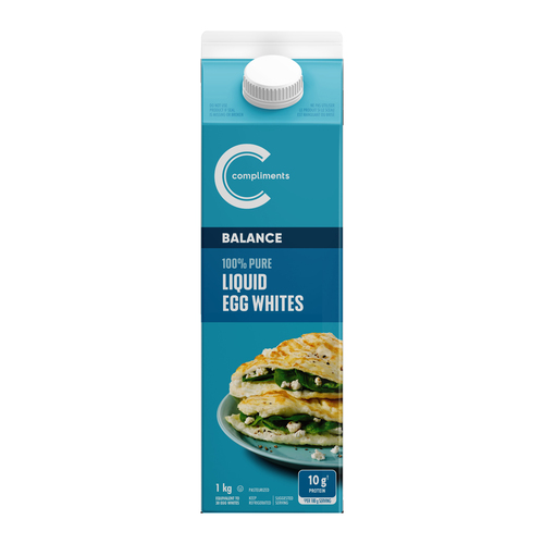 Compliments Balance Liquid Egg Whites 100% Pure