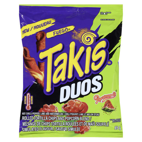 Takis Rolled Tortilla Chips And Popcorn Blend Duos
