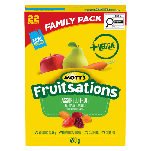 Buy Mott's Fruitsations + Veggie Assorted Fruit 498 g | FreshCo