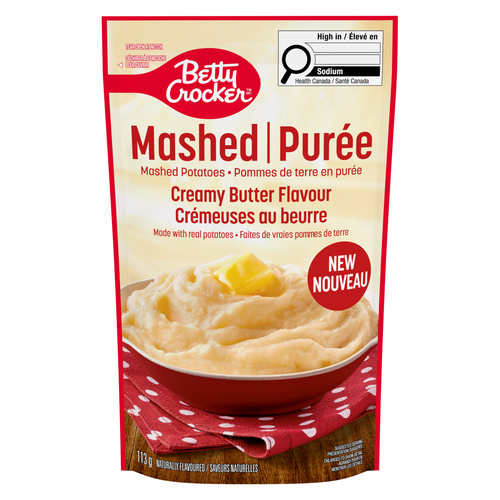 Betty Crocker Mashed Potatoes Butter And Herb