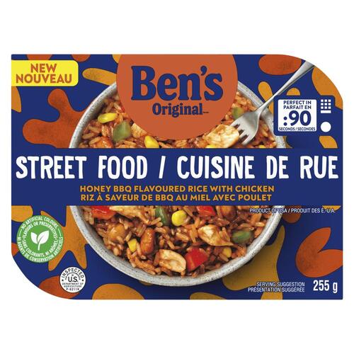 Ben's Original Street Food Rice Honey BBQ Flavoured With Chicken