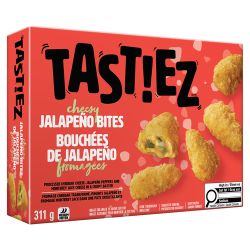 Tast!ez Cheesy Jalapeño Bites