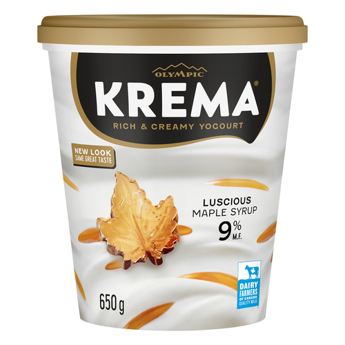 Olympic Krema 9% Yogurt Maple Syrup