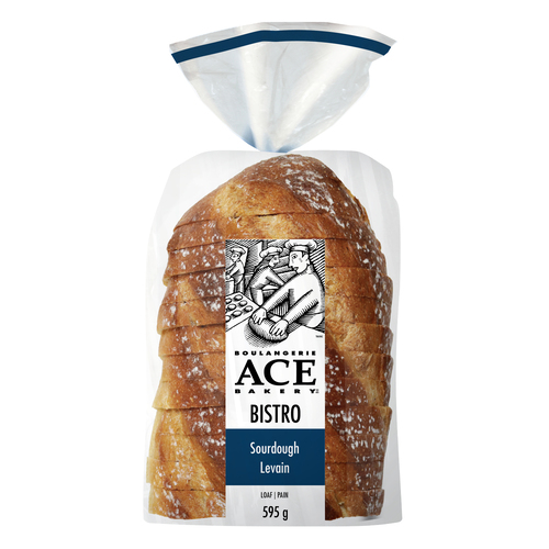 Buy Ace Bakery Bistro Loaf Bread Sourdough 595 g | Foodland