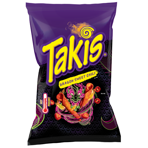 Takis Rolled Tortilla Chips Spicy Sweet Chili